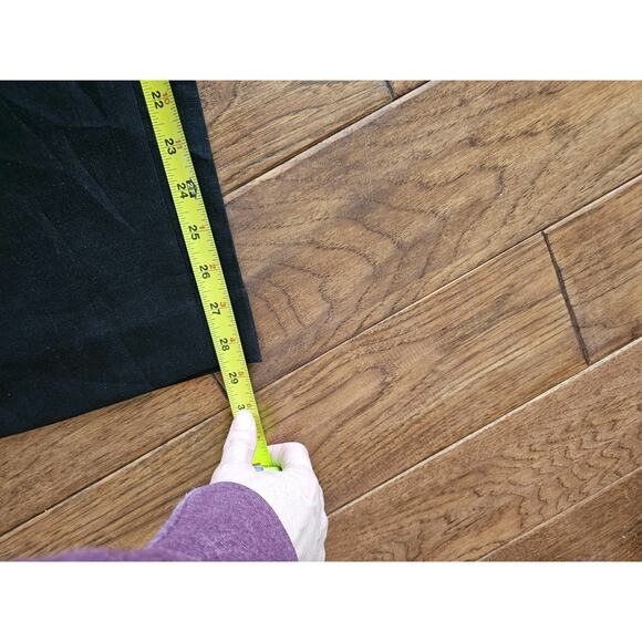 Banana Republic Barrel Leg 100% Linen Pants Women's Size 12 S NWT Black - Picture 5 of 6